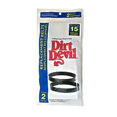 Dirt Devil SN0220 Style 15 Vacuum Cleaner Belt - 2 pack